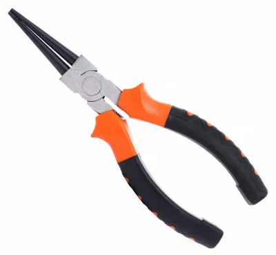 Produktbild von Rundzange aus gehärtetem Stahl 6 Zoll mit ergonomischen Griffen, Modell KD10813