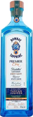 Produktbild von Bombay Sapphire Premier Cru Tuscan Juniper 1000ml 47% Vol.