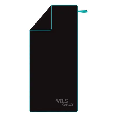 Produktbild von Mikrofasertuch NILS aqua NAR13 schwarz/blau
