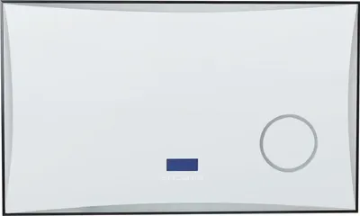 Produktbild von BELIANI Badspiegel Silber Rechteckig 100 x 60 cm mit LED Beleuchtung Antibeschlag Kosmetikspiegel Bluetooth Lautsprecher Uhr Touch Sensor Modern