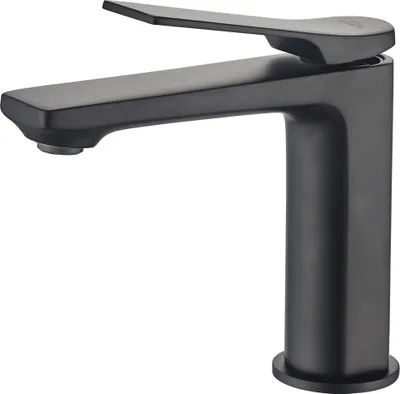 Produktbild von BADLAND Waschtischarmatur Wasserhahn Kleine NERI Mischbatterie für Badezimmer in Schwarz