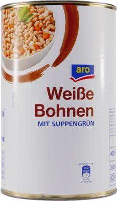 Produktbild von aro Weiße Bohnen mit Suppengrün 4,0KG