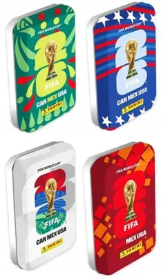 Produktbild von Small Fifa World Cup 2026 Tin + Stickers
