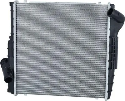 Productafbeelding van Radiateur voor motorkoeling, met gelaste koelribben, aluminium, 373 - 360 mm, NRF, geschikt voor onder andere PORSCHE 911