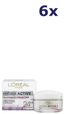 Produktbild von 6x L'Oréal Hydra Active 3 Tagescreme 50 ml