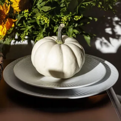 Produktbild von Chodzież Dalia Teller Weiß 21 cm Porzellan