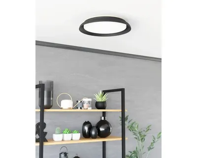 Obrázek produktu pro EGLO PENJAMO 1, LED, 3000 K, 2400 lm, IP20, Černá, Hnědá