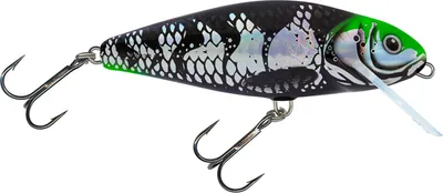 Immagine prodotto di Salmo Perch Galleggiante Holo Testa Verde Scuro 8 cm 12 g Wobler