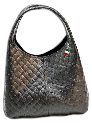 Produktbild von Florence Damen Tasche Schultertasche Leder schwarz Maße 12x23x21cm OTF837S1