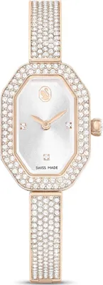 Produktbild von Swarovski Dextera Bangle Uhr, Schweizer Produktion, Metallarmband, Goldfarben, Champagne-vergoldetes Finish DEXTERA BANGLE:MB GOS//PCG 5672987 9009656729878