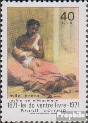 Produktbild von Briefmarken Brasilien 1971 Mi 1292 (kompl.Ausg.) postfrisch Freiheit für Sklavenkinder