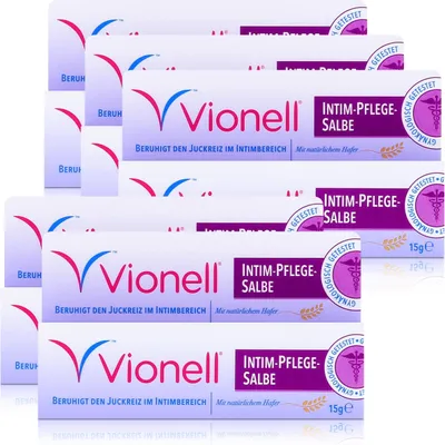 Produktbild von Vionell Intim-Pflege-Salbe 15g - Beruhigt Juckreiz (5er Pack)