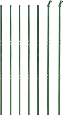 Produktbild von Eleganter Möbel Maschendrahtzaun Grün 1,8x10 m Verzinkter Stahl - CJG445276 - Metallzäune