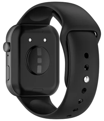 Produktbild von By Qubix Silikon Sportarmband - Schwarz - passend für Huawei Watch Fit 5 / 4 / 3