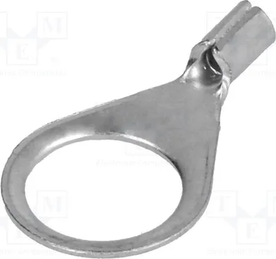 Immagine prodotto di 10 connettori a crimpare: ad anello, sezione del cavo 0,25÷1,5mm2, filettatura M10, connessione a morsetto, unipolari, modello BM 01143, isolati