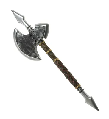 Obrázok produktu pre Sekera bojovníka Viking zlato-strieborná - Jedna veľkosť