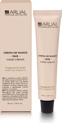 Produktbild von Arual Crema De Manos -1949- Fragancia Té Verde 30ml