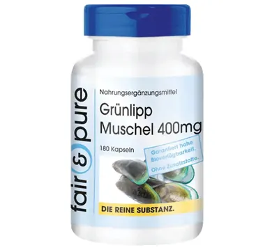 Produktbild von Grünlipp Muschel 400mg