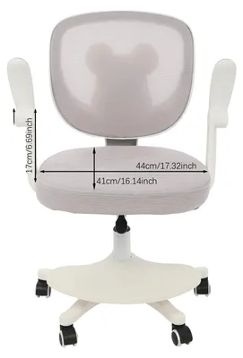 Obrázok produktu pre Kancelárska stolička, ergonomická opora, výškovo nastaviteľná, SVETLOSIVÁ