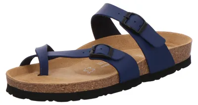 Produktbild von Rohde Damen Zehentrenner Pantolette Alba 5594, Größe:38 EU, Farbe:Blau