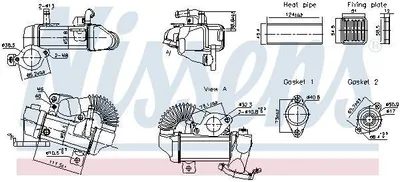 Image de Radiateur de soupape EGR Renault 1,6 DCI