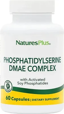 Produktbild von Natures Plus Phosphatidylserine DMAE Complex – 60 Kapseln