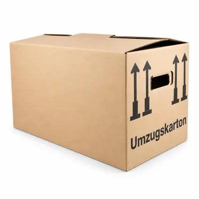 Produktbild von 50 Umzugskartons, 600 x 330 x 340 mm, 1-wellig, Hansepack24