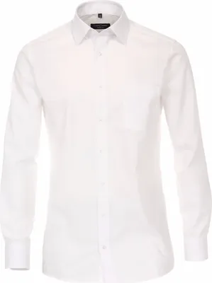 Produktbild von CASAMODA Herren Businesshemd Langarm Kent Modern-Fit Weiß 40