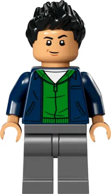 A LEGO minifigure of a person.