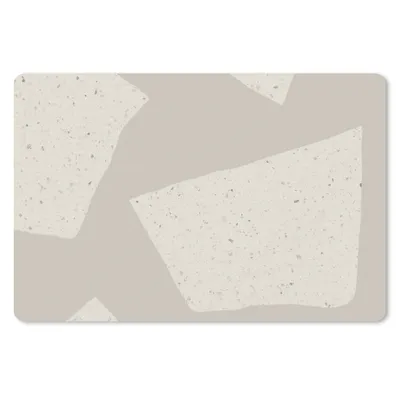 Produktbild von MuchoWow® Schreibtischunterlage Terrazzo - Abstrakt - Pastell - Muster 60x40 cm - XXL Mauspad - Großes Mauspad