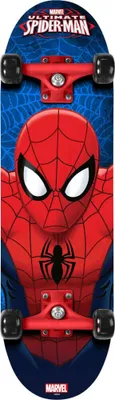 Produktbild von Skateboard Spider-Man schwarz / rot / blau 71 cm