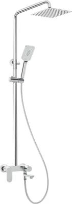 Produktbild von Shower head with bathtub mixer - movable spout