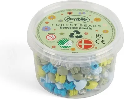 Obrázok produktu pre Dantoy 5930 Pastelové korálky Forest Colours Small 280 ks.