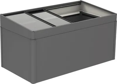 Produktbild von Biohort 65013, Rechteckig, Grau, Cold Frame Extension, 2000 mm, 1010 mm, 230 mm