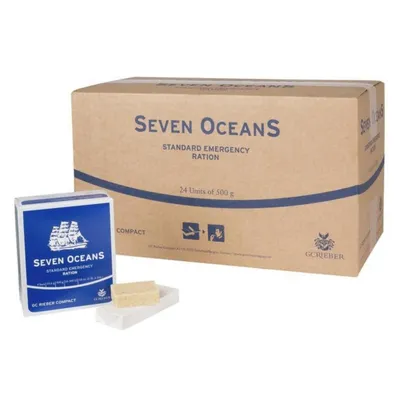 Produktbild von Seven Oceans Notfallration 24 Tage - 24x 500g (2.440 kcal)