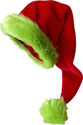 Produktbild von Leuchtend grüne Weihnachtsmannmütze, die im Dunkeln leuchtet – die perfekte Partymütze für Erwachsene und Kinder – ein festliches Accessoire für Weihnachtsfotos