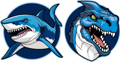 Immagine prodotto di Schneiders patches accessori per lo zaino Patches Set 2 teilig Shark+Dragon multicolore