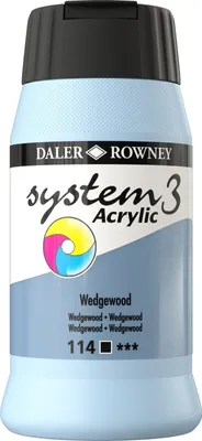 Obrázok produktu pre Daler Rowney System3 Akrylová farba Wedgewood 500 ml 1 ks
