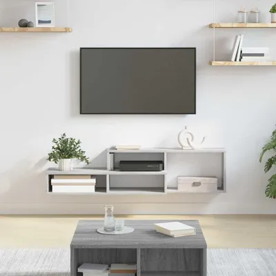 Immagine prodotto di Maison Exclusive - Supporto TV da parete 120x25x28,5 cm Materiale ligneo