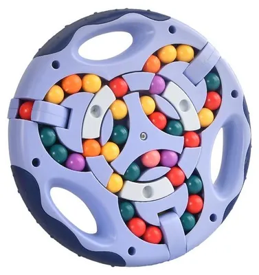 Produktbild von Anti Stress Finger Cube, drehbares Geduldsspiel und IQ Würfel für Erwachsene, Konzentrationsspiel für Büro, Freizeit und unterwegs