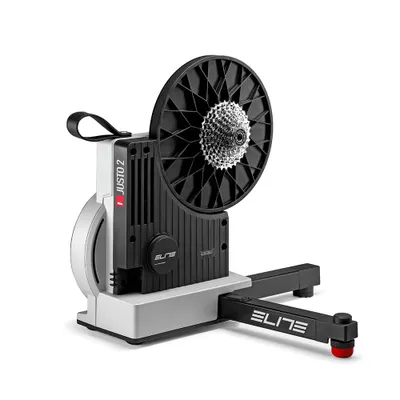 Produktbild von ELITE Rollentrainer Justo 2 - interaktiver Smart-Trainer mit 12-fach Kassette