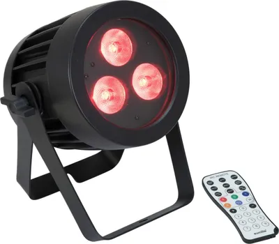 Produktbild von EUROLITE LED IP PAR 3x8W QCL Spot