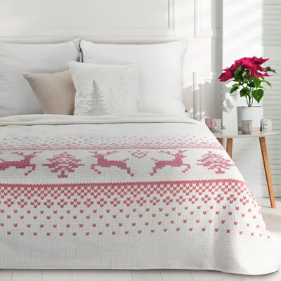 Zdjęcie produktu dla Koc z motywem świątecznym 200x220 cm NOEL Eurofirany