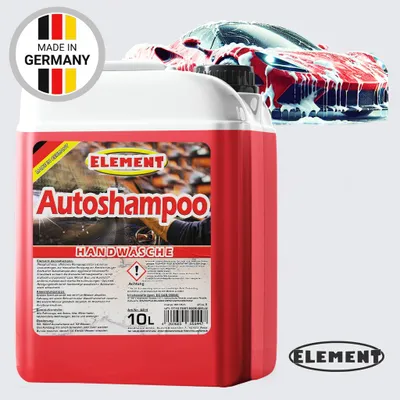 Produktbild von Element Auto Shampoo | 10 Liter | Profi Autoshampoo | Konzentrat | Autopflege Autoschampoo