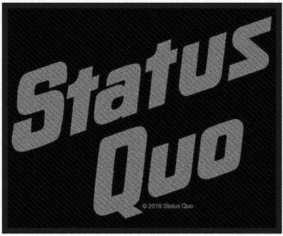 Produktbild von Status Quo Logo Aufnäher zum Aufnähen