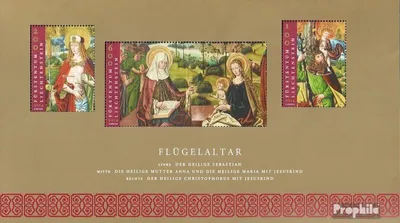 Produktbild von Briefmarken Liechtenstein 2014 Mi Block25 (kompl.Ausg.) postfrisch Flügelaltar