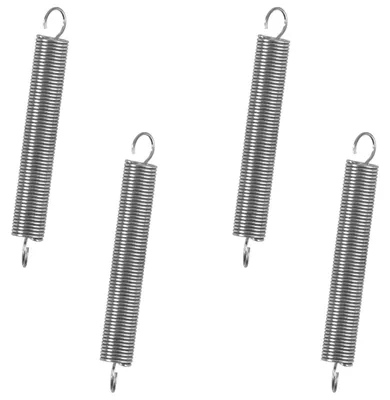 Zugfeder 30 mm, 90°-Haken, Edelstahl, 0,4 mm Ø, 20 Stück