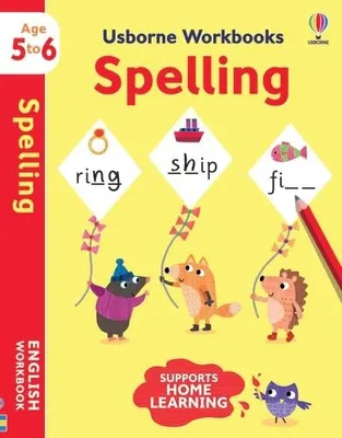 Produktbild von Usborne Workbooks Spelling 5-6