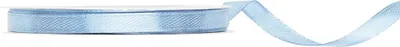 Produktbild von Satin Geschenkband himmelblau hellblau 25m 6mm breit