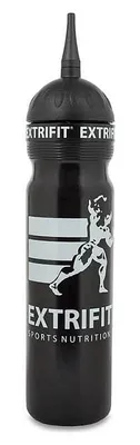 Obrázok produktu pre Fľaša Extrifit s objemom 1000 ml, čierna, s uzáverom na pitie
